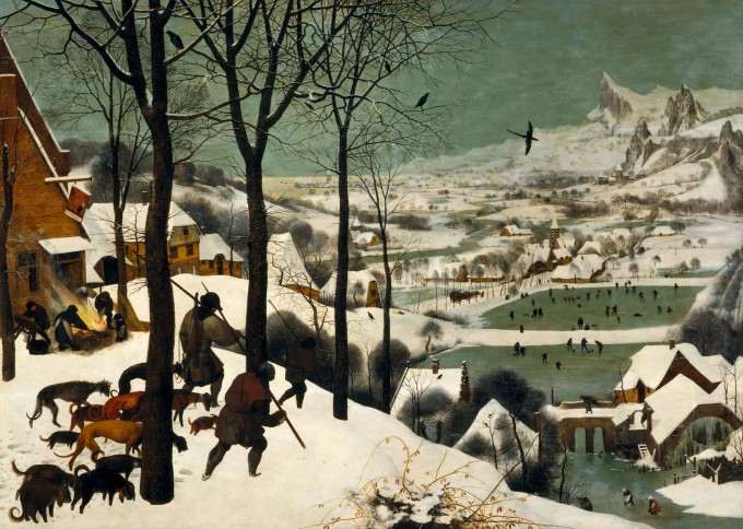 Pieter Bruegel the Elder Hunters in the Snow (Winter) 