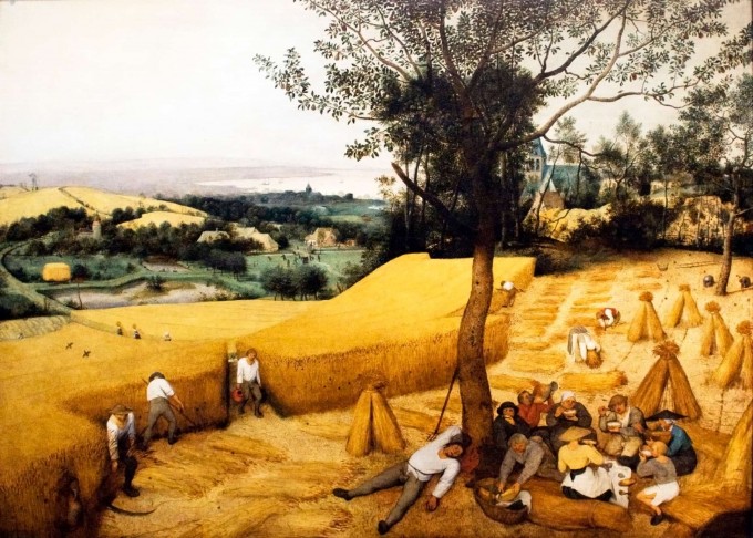 Pieter Bruegel the Elder The Corn Harvest (August)