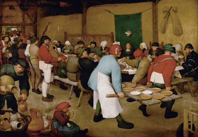 Pieter Bruegel the Elder Peasant Wedding 2