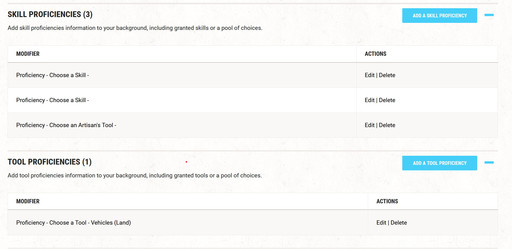 misplaced skill module