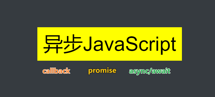 异步JavaScript