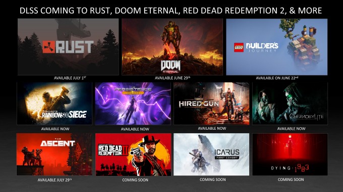 nvidia geforce rtx june 2021 dlss update coming to big games soon