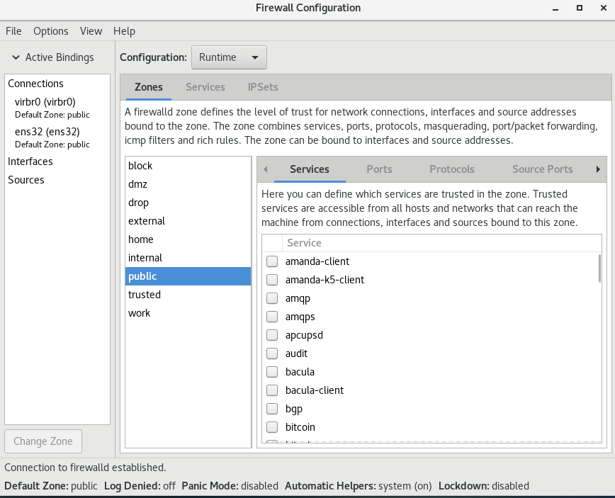 Linux (CentOS7) 防火墙配置 https://z3.ax1x.com/2021/07/05/R5UrAf.png