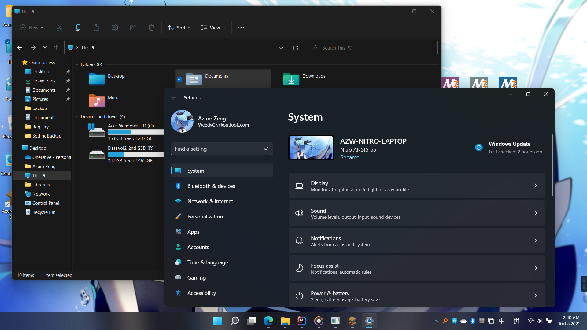 Windows 11 New UI